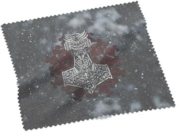 Urban Backwoods Thor's Hammer Mjölnir Ornaments Microfibre Cloth - Glasses Cleaning Cloth