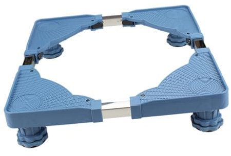 PartyKindom Base para Lavadora y Refrigerador Soporte Móvil Ruedas Amortiguador Ajustable Compatible