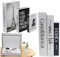YUJUVI Livres Decoration Maison 3 Pièces Faux Boite Livre Decoration Empilés Rangement Boite Livre Decoration d'interieur pour Maison Salon Tables Basses Decoration (3 Pièces C)