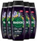 Radox Mineral Therapy 2-in-1 Shower Gel & Shampoo Feel Recovered, Pack of 5, Men's Body Wash Enriched with Magnesium 4 Minerals and 13 Herbs, Black Pepper and Ginger Scent, 450 ml
