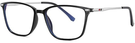 pclapora Occhiali Anti Luce Blu, Occhiali Luce Blu, Blue Light Glasses, Blue Light Blocking Glasses per Gaming per UV PC Gaming Computer e TV, Protezione Anti-Fatica, Uomo, Donna