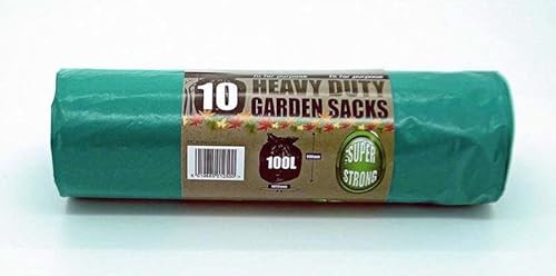 ECOBAG 100Litre,10 Heavy Duty Garden Sacks Bags-Made from Recycled Waste (3)