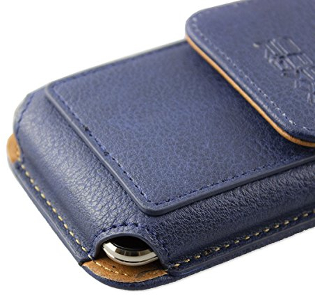 caseroxx Handy Tasche Outdoor Tasche für Emporia SMART.2, mit drehbarem Gürtelclip in blau