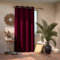 AmeliaHome Blackout Vorhang 140x245 cm weinrot 1 St. Ösenschal Verdunkelungsvorhang Blickdicht Fensterdekoration Dekoschal Dekorvorhang Blackout