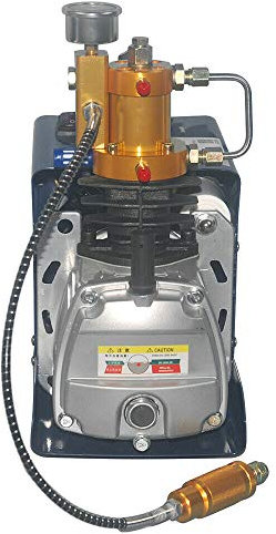 4500PSI /30MPA Hochdruck-Druckluftpumpe Kompressor YUNRUX 1800W Hochdruckluftpumpe Elektrischer Luftkompressor PCP-Luftpumpe Leichte Version (manuelles Herunterfahren)