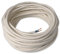 Amarcords - Cable de tela color LABRADOR, redondo, lino, 50 metros, con 2 conductores 2x0,75 - Hilo eléctrico textil de color estilo clásico para lámparas bricolaje y iluminación vintage.