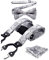 HISDERN Hosenträger Grau Herren Fliege und Hosenträger Set Herren Paisley Klassische Verstellbar Y Form Mit 6 Extra Stark Clips Braces Hochzeit