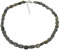ELEDORO echter Labradorit Halskette Collier für Damen aus Silber 925 rhodiniert Karabiner 48cm plus 5cm lang