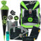Scorpio - Skorpion Schlange - DerDieDas ErgoFlex Buttons Schulranzen-Set 7tlg. mit SCHULTÜTE - TRINKFLASCHE GRATIS DAZU