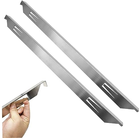 OnIUeZky 2PCS Stove Gap Covers 23in Stainless Steel Stove Gap Filler Heat Resistant Stove Side Gap Guards Easy to Clean Oven Side Gap Filler for Countertop.