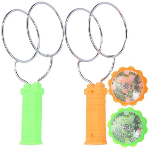 Magnetisch Drehende Farbenfrohe Led -Lichter Zeigen Lustige Sportspielzeug Rotierende Griffe Klassiker Spielzeuggeschenke