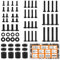 Universal TV Mounting Hardware Screw Kit Set with Box - M4 M5 M6 M8 Screws and Washers Spacers, Replacement Screws for TV VESA Mounting Fits Most TV/Monitor up to 80 inch