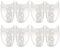 SAFIGLE 8 Pairs Shoe Trees Reusable Plastic Boot Shaper Form Inserts Hard Plastic Stretchers for Women Men