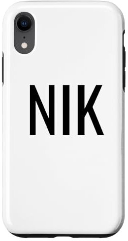 Hülle für iPhone XR Nik