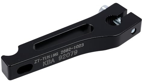 ZT-Tuning CNC Bremshebel hinten mit ABE, Schwarz - für S50, S51, S53, S70, S83, KR51/2, SR50, SR80