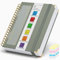 HAUTOCO Notizbuch B5 Liniert, Bullet Dot Journal, Spiral-Notizbücher 320 Seiten/160 Blatt, 100 gsm, Dickes Papier, Hardcover Notizbuch für Arbeit, Büro, Schule, Business, 25 x 17.6 cm - Olivgrün