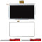 JRSHOME 2025 Nuovo Nuovo Display LCD di Ricambio con Touch Screen Vetro Digitizer per Nintendo Wii U WiiU Gamepad