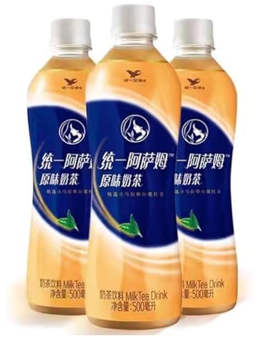 Unif Premium Assam Milk Tea 500ml – Authentic Creamy & Smooth Tea Beverage, Ready-to-Drink, Convenient & Portable (Pack of 3)