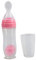 Holibanna Biberon Alimentation Pour Garçon Fille Silicone Avec Ventouse Bouteille De Compression Pour Purée De Riz Accessoire Créatif Pour Nourrissons Rose