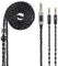 Alphatec 4.4mm Balanced to Dual 3.5mm Audiophile Cable, 8-Core OCC Silver-Plated cable, Compatible with Hifiman Sundara, Arya, Ananda Headphones and for Sony WM1A, NW-WM1Z, PHA-2A, HiFi Upgrade, 4.3ft