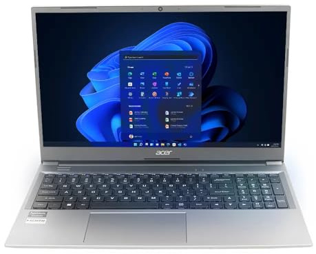 acer 2025 Aspire Lite 15.6” FHD Laptop 10-Core Intel Core i7-1255U Iris Xe Graphics 64GB DDR4 4TB NVMe SSD USB-C w/DP WiFi AX RJ-45 BT Webcam HDMI1.4 Backlit KB Windows 11 Pro w/RE USB