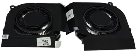 SET Origi nal Ventola CPU + GPU per Acer Nitro 5 AN515-58, AN515-46, AN517-55 Predator Helios 300 23.QFJN2.001, 23.QGPN2.001, 23.QGPN2.002, 23.QFJN2.002 DFSCL12E16486M, DFSCK22D05883M