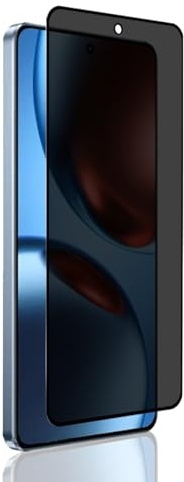 Bekiikoo Privacidad de Protector de Pantalla para Realme GT 7, 9H Dureza, Anti-Arañazos, Antihuellas, Fácil de Instalar, Anti-espía Vidrio Templado para Realme GT 7 Protector