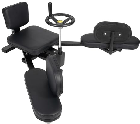 Spagattrainer, Beinspreizer, Bein-Spreizer für Yoga, Spagat-Trainer Beinspreizer, Mechanischer Bein-Strecker Maschine, Fitnessgerät, Spagattrainer mit Verstellbarer