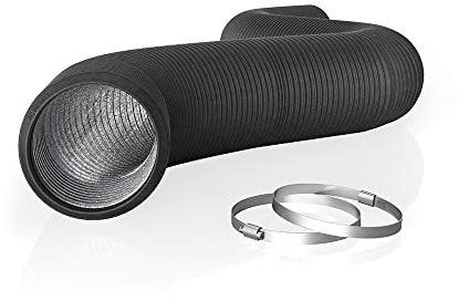 AC Infinity Flexible 6-Inch (15.24 cm) Dual-Layer Aluminium Ducting, 25-Feet (7.6 m) Long for Heating Cooling Ventilation and Exhaust