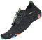 SAGUARO Badeschuhe Herren Wasserschuhe Damen Barfuss Schuhe Sport Schwimmschuhe Barfußschuhe Gegen Seeigel Aquaschuhe rutschfest Strandschuhe Leicht Neoprenschuhe Barfussschuhe Schwarz, Gr.45