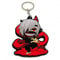 Tokyo Ghoul Gummi-Schlüsselanhänger Doppelseitig Ken Kaneki - 7 cm
