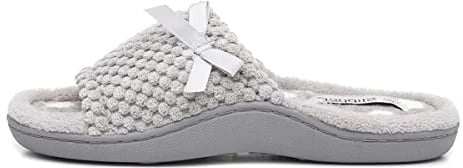 The Slipper Company Womens Mule Slipper in Grey - Size 5 UK - Grey