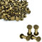Trimming Shop Rivets à vis Chicago à tête Plate, Laiton Durable, résistants pour la Reliure, Les Arts, l'artisanat, Le Bricolage, la Maroquinerie, la décoration, en Bronze, 9 mm x 20 mm, 10 pièces