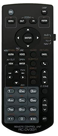 VINABTY RC-DV331 RCDV331 Sostituzione del telecomando per Kenwood AUDIO DVD TV NAV DDX719 DDX-896 KVT-839 DDX319 DDX419