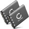 CELLONIC, Akku Navi kompatibel mit Bosch Nyon, S6EA (700mAh, 3.7V) 2X Ersatzakku 150906AAWW017, 1ICP6/32/39, S6EA