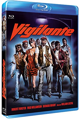 Vigilante Aka Streetfighters 1983 Blu-Ray Spanisch Import, Englisch Ton und Untertitel, kein Deutsche, Robert Forster, Fred Williamson, Richard Bright