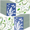 36 Blatt Cyanotypie-Papier, hochempfindliches Sonnendruck-Naturdruckpapier, Sun Art Paper Kit Solardruckpapier lichtempfindliches Papier für Erwachsene zum Basteln (weiß 8,26 x 5,8)