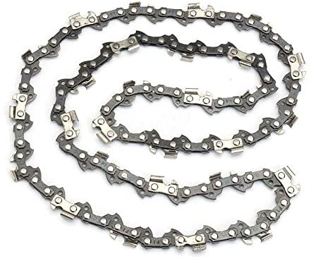 BAILIY Hoja de cadena de motosierra de 16 pulgadas, 3/8 pulgadas, piezas de madera para cortar madera, motosierra, corte de motosierra, cadena de motosierra