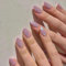 VEBONNY Aurora VEBONNY FN-SA005 Faux ongles courts pour la vie quotidienne Violet