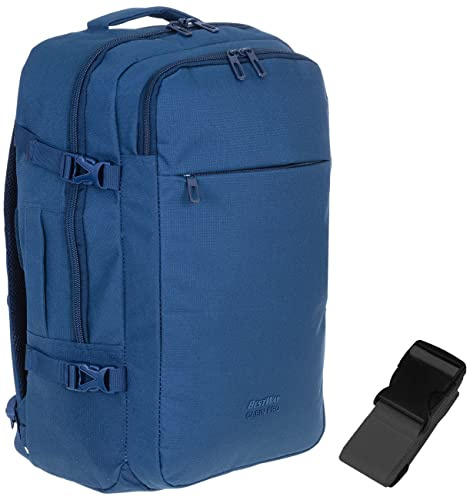 Bestway Rucksack Handgepäck Damen Herren Cabin Ultimate Pro II Reisetasche Flugzeug Bus Bahn Laptoprucksack Tasche 30 Liter Kabinengepäck 40325 + Koffergurt