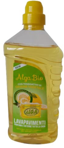 Alga bio detersivo lavapavimenti profumato con olio al cedro con tensioattivi di origine vegetale rimuove lo sporco e sgrassa