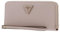 GUESS Meridian SLG Large Zip Around Wallet Light Rose