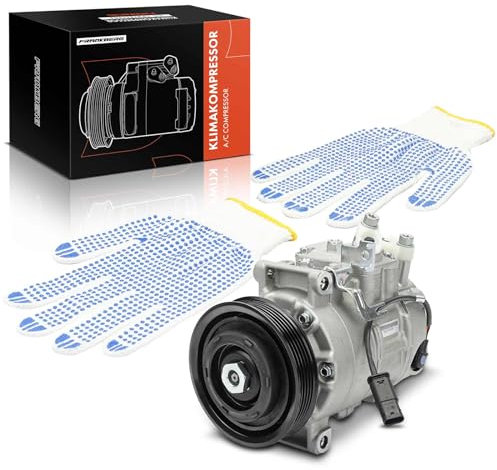 Frankberg Compressore dell'aria condizionata con frizione Diesel Compatibile con Classe A W176 A180CDI/A200CDI/A220CDI/A220D B-Class W242/W246 B220CDI/d Replace# A0038304160, olio preconfezionato