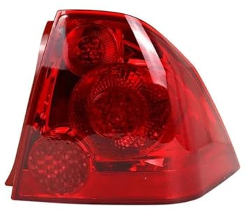 CAOXINZI Auto Rücklicht Komplettsets für Peugeot 307 Sedan 2008-2013, Auto Heckleuchte Rücklicht Baugruppe, Wasserdicht Stoßfester Rückleuchten Links Rechts Ersatz Zubehör,B/Right