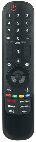MR23GA Replace Magic Remote Compatible for LG Smart TVs, with Voice and Pointer, Compatible with LG 4K Smart TV OLED evo B3/C3/G3 Series, QNED QNED80 Series, NanoCell UHD TV UR8000 Series