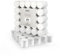 delka Lot de 100 bougies chauffe-plat de 4 heures, longue durée de combustion, non parfumées – Blanc