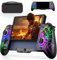 Elegamefy JC Series Controller & Switch Tasche, One-Piece Handheld Switch Controller mit Programmierbar/Turbo/RGB Licht für Nintendo Switch/OLED