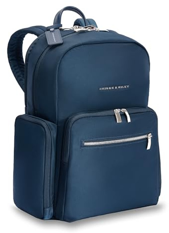 Briggs & Riley Unisex's Rhapsody Medium Backpack Laptop, Navy