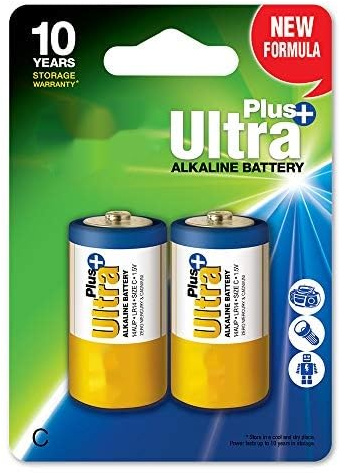Batterie alcaline C Baby 811003, LR14, 1,5 V. Ideale per dispositivi che richiedono energia affidabile e duratura. Perfetto per l'uso quotidiano.