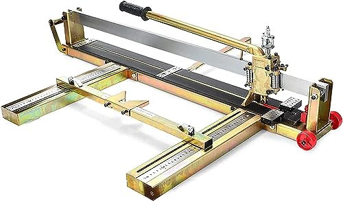 Manual Ceramic tiles Tile Cutter, 800/1000/1200mm Manual Tile Cutters Non -slip Rubber Surface Single Rail For Floor Tiles Ceramic Manual Tile Cutter Tools(1200mm)